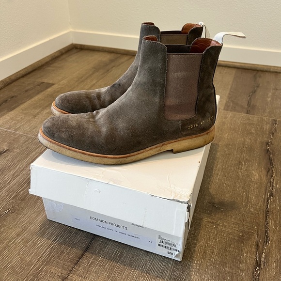 Common Projects Chelsea Suede Boot - Picture 1 of 5
